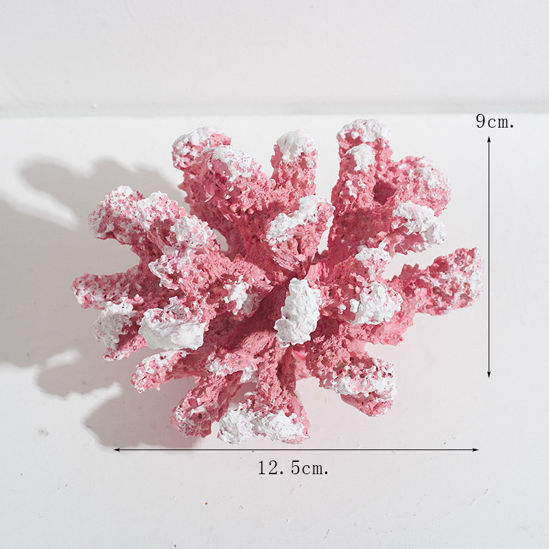 Peisaj de coral din rășină pentru acvariu – stil mediteranean, figură de coral, producție din rășină