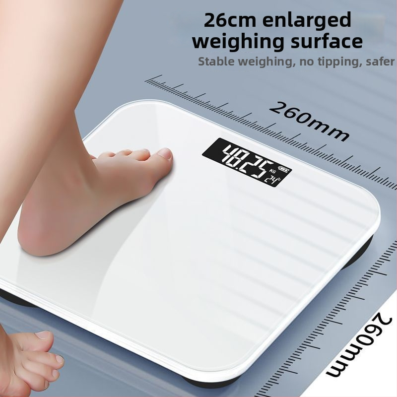 Elektronická váha – vysoká presnosť, odolná, pre dospelých (jednoduchý dizajn)