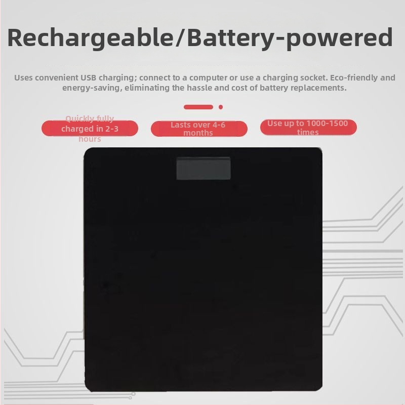 Elektronická váha – vysoká presnosť, odolná, pre dospelých (jednoduchý dizajn)