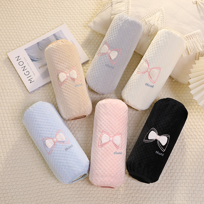 Manșete pentru brațe de femei, birou, pluș cu desene animate, catifea carouri, broderie, stil coreean, anti-murdărire