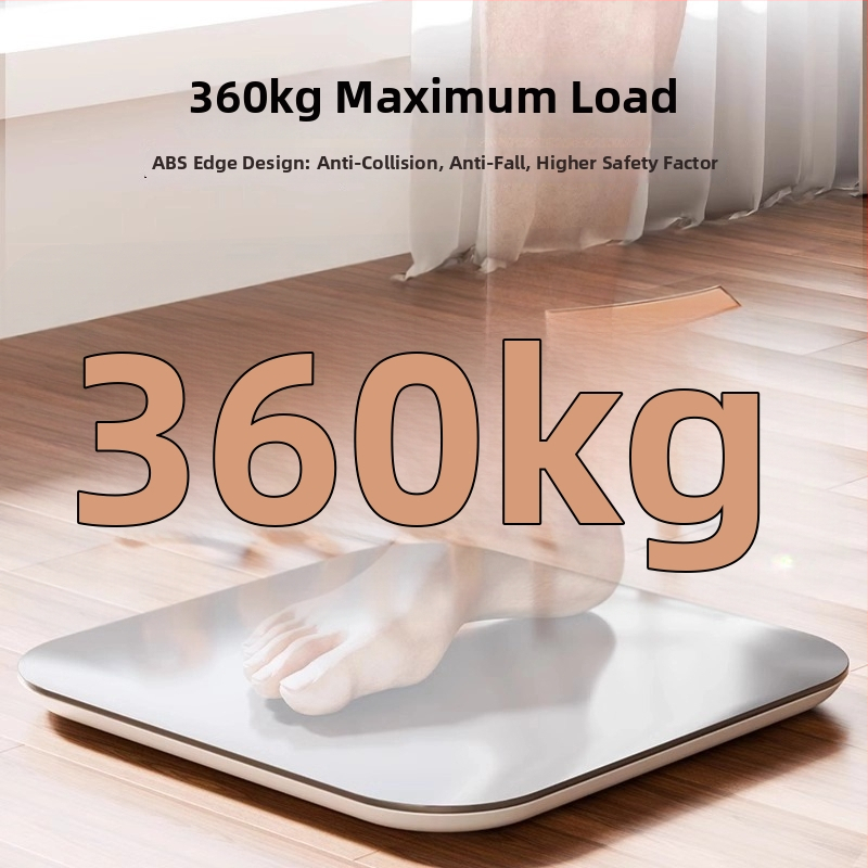 Domáca elektronická váha – kompaktný, prémiový dizajn, batériové napájanie, meria hmotnosť, 0.5 kg-180 kg, pre všetkých používateľov