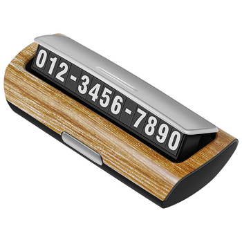 Placă temporară de parcare pentru mașină, plastic, model 1600, tip ascuns