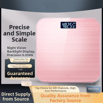 Έξυπνο οικιακό ζύγι με οθόνη θερμοκρασίας και μέτρηση σωματικού λίπους και ύδατος — εύρος 0,2–180 kg, LCD οθόνη, αισθητήρας υψηλής ακρίβειας, θερμοενισχυμένο γυαλί