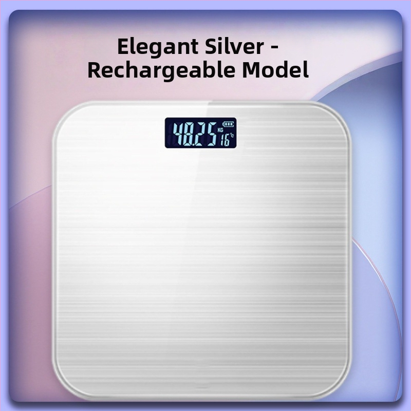 Έξυπνο οικιακό ζύγι με οθόνη θερμοκρασίας και μέτρηση σωματικού λίπους και ύδατος — εύρος 0,2–180 kg, LCD οθόνη, αισθητήρας υψηλής ακρίβειας, θερμοενισχυμένο γυαλί