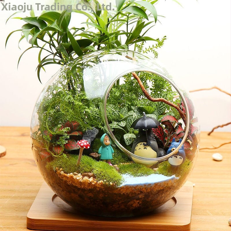 Мъхова микро‑ландшафтна декорация за террариум – Hair Moss, Velvet Moss; Бранд Xiaoju; Материал: магнитни материали; Приложение: наземни резервоари