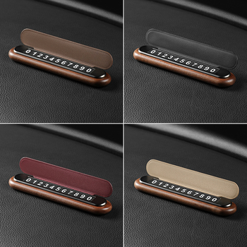 Semn de parcare temporar din lemn, model cu capac rabatabil; marca ms; personalizabil cu logo; etichetă privată licențiată