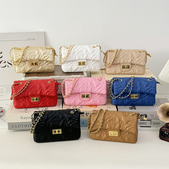 Príručná taška na rameno s horizontálnym štvorcovým tvarom, PU materiál, zámkové zapínanie, vnútorná kapsa na telefón, polyesterová podšívka, jednorramenná ramenná páska