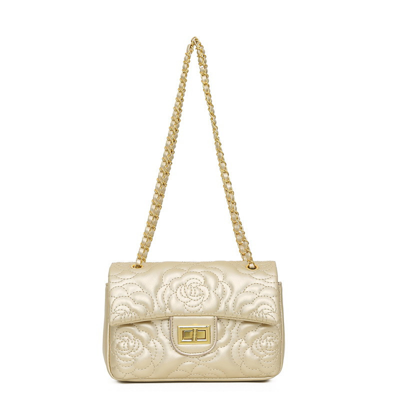 Príručná taška na rameno s horizontálnym štvorcovým tvarom, PU materiál, zámkové zapínanie, vnútorná kapsa na telefón, polyesterová podšívka, jednorramenná ramenná páska