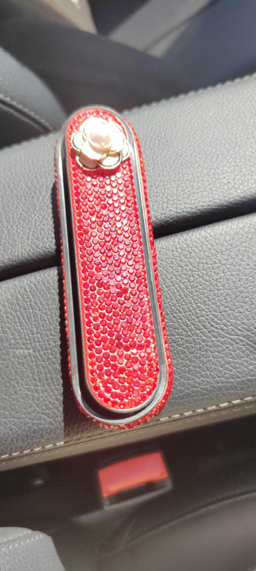 Royal butterfly луминесцентна пластмасова декоративна табелка за интериора на автомобила за временно паркиране, без персонализация, без лого