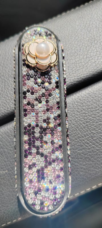 Royal butterfly луминесцентна пластмасова декоративна табелка за интериора на автомобила за временно паркиране, без персонализация, без лого