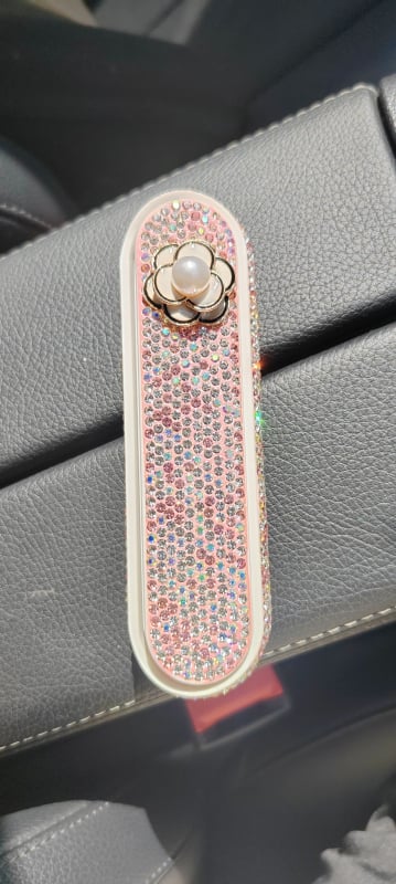 Royal butterfly луминесцентна пластмасова декоративна табелка за интериора на автомобила за временно паркиране, без персонализация, без лого