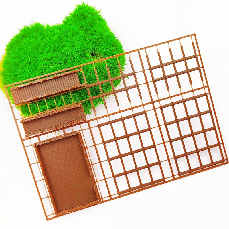 Set mikrolandskapu starovekej budovy – Plast, 3D tlač, Tvar: mikrolandskap starovekej budovy, Štýl: staroveké budovy, Balenie: v krabičke