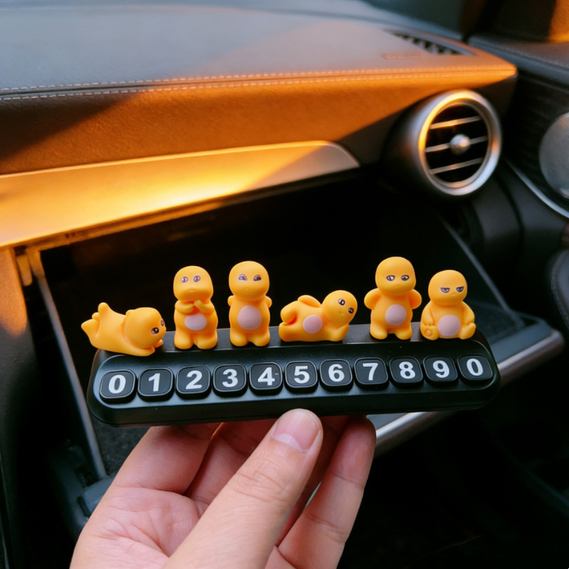 Електронна паркинг плоча, многофункционална временна номерна плоча със персонализируем телефонен номер, смола, Yi Xian Automotive Products