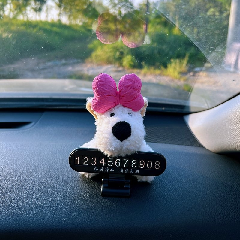 Decorație ascunsă pentru plăcuța de înmatriculare a mașinii, consolă centrală, plastic, model 1