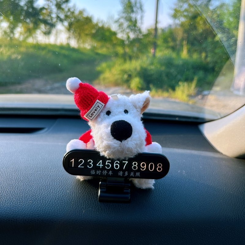 Decorație ascunsă pentru plăcuța de înmatriculare a mașinii, consolă centrală, plastic, model 1