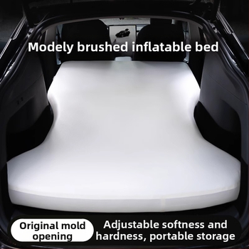 Saltea gonflabilă pentru mașină, pentru bancheta din spate Tesla Model Y – pat de dormit pentru camping nocturn (PVC)