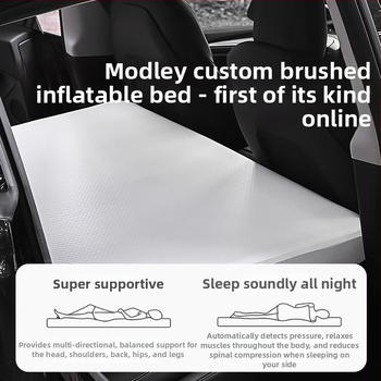 Saltea gonflabilă pentru mașină, pentru bancheta din spate Tesla Model Y – pat de dormit pentru camping nocturn (PVC)