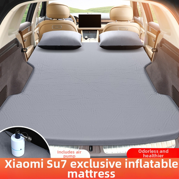 Automobiļu bagāžas nodalījuma gaisa uzpūšams matracis ar automātisku uzpūšanu — Oxford audums, maksimālā slodze 1000 kg, svars 4 kg, universāla saderība