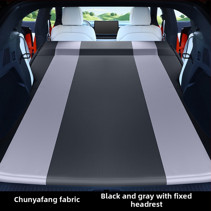 Automobiļu bagāžas nodalījuma gaisa uzpūšams matracis ar automātisku uzpūšanu — Oxford audums, maksimālā slodze 1000 kg, svars 4 kg, universāla saderība