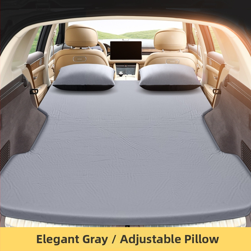 Automobiļu bagāžas nodalījuma gaisa uzpūšams matracis ar automātisku uzpūšanu — Oxford audums, maksimālā slodze 1000 kg, svars 4 kg, universāla saderība