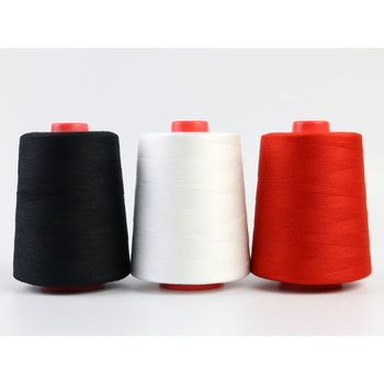 Νήμα ραφής υψηλής ταχύτητας, μεγάλος ρολό, 100% πολυεστέρας, κατάλληλο για ενδύματα και quilting