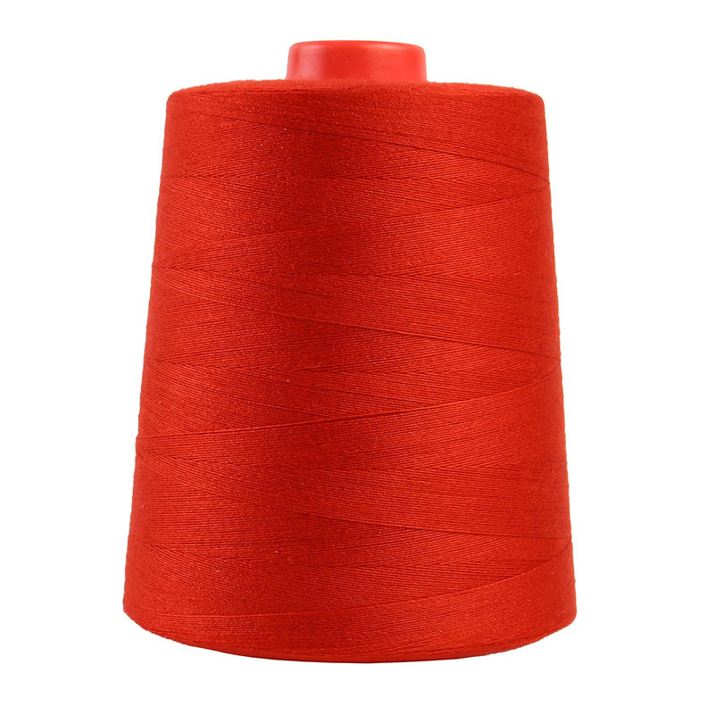 Νήμα ραφής υψηλής ταχύτητας, μεγάλος ρολό, 100% πολυεστέρας, κατάλληλο για ενδύματα και quilting