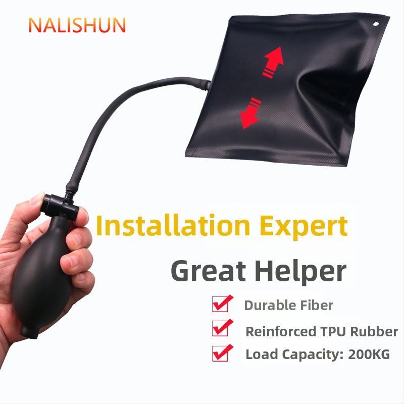 Airbag lokalizatorius durų ir langų montavimui, reguliuojamas, plastikinis, svoris 69 g