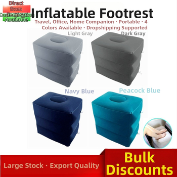 Piepūšams kāju balsts, flokēts PVC, 0,4 mm biezums, regulējams, modelis ZM403046-0202