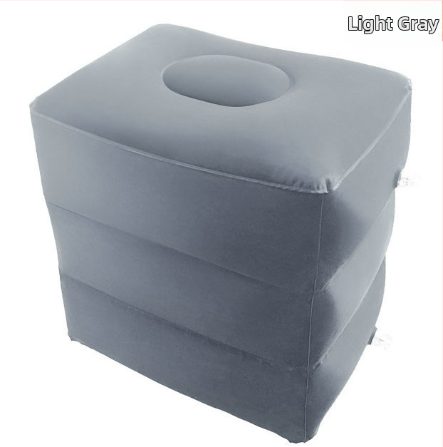 Piepūšams kāju balsts, flokēts PVC, 0,4 mm biezums, regulējams, modelis ZM403046-0202