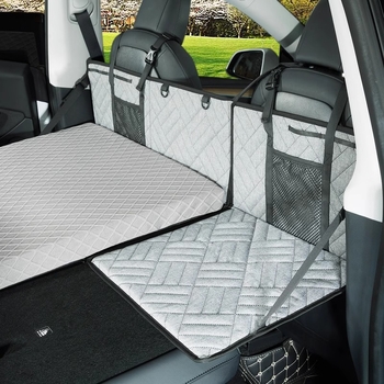 Sklopiva ploča za proširenje prtljažnika automobila – univerzalno proširenje stražnjeg sjedala za kampiranje, model CZLYYCCD, PVC materijal, težina 2,94 kg, nosivost 90 kg, kompatibilno sa SUV