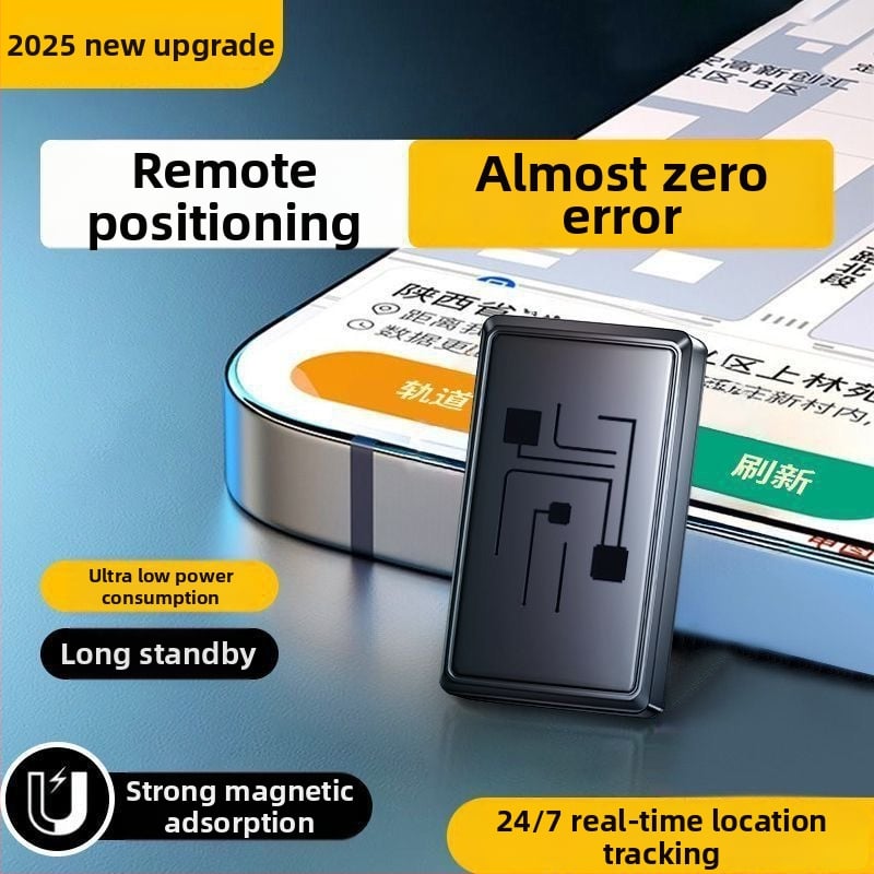 Locator GPS pentru vehicule Beidou 5G – Precizie 5m, 6 alarme, Durata baterie 1000, Alimentare Type-C, Montaj magnetic