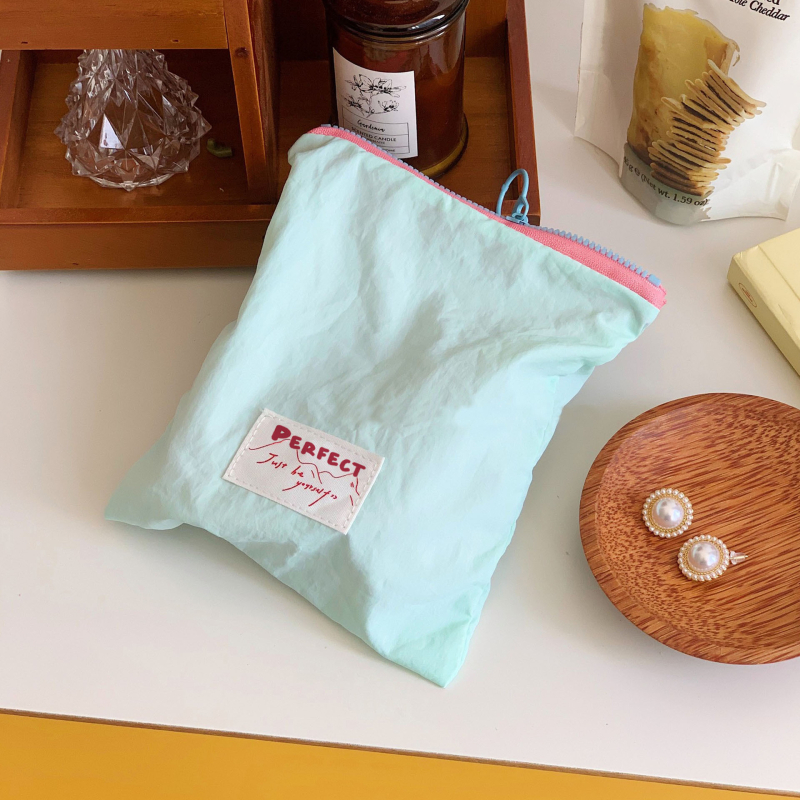 Geantă organizator impermeabilă pentru călătorii, stil macaron, de mână, ușoară, poliester