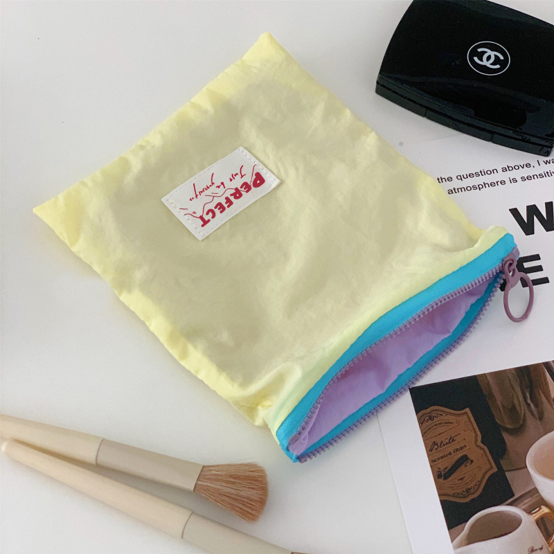 Geantă organizator impermeabilă pentru călătorii, stil macaron, de mână, ușoară, poliester