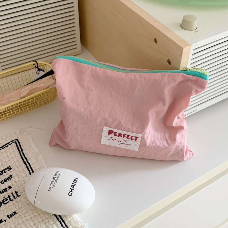 Geantă organizator impermeabilă pentru călătorii, stil macaron, de mână, ușoară, poliester