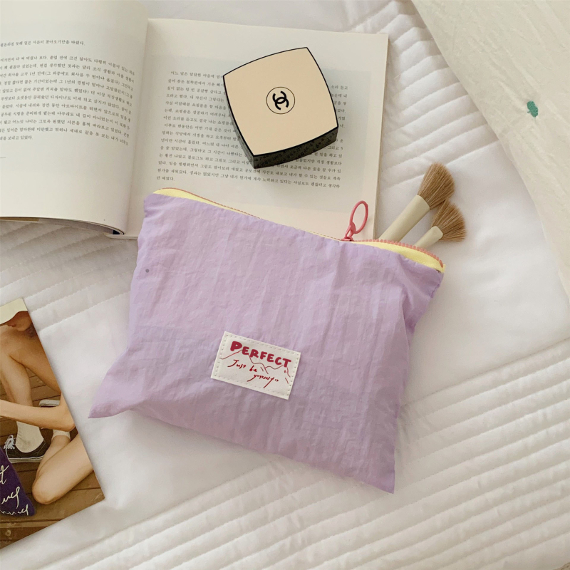 Geantă organizator impermeabilă pentru călătorii, stil macaron, de mână, ușoară, poliester