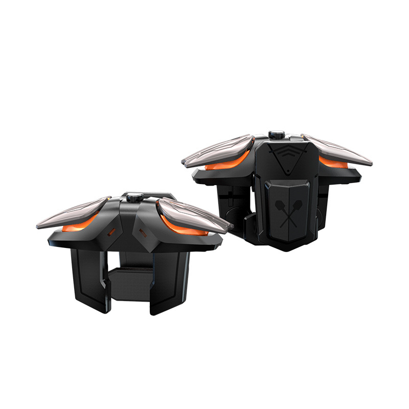 Magic Duck js-61 bezdrôtový herný ovládač so šestiprstovým impulzným auto-clickerom, USB-C rozhranie, ABS+ zinok zliatina, hmotnosť 0,1 kg