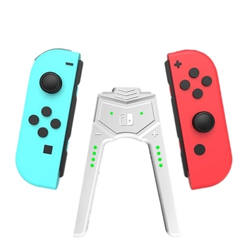 Зареждаща дръжка за Switch Joy-Con (OLED) – лява и дясна, USB-C кабел за зареждане включен
