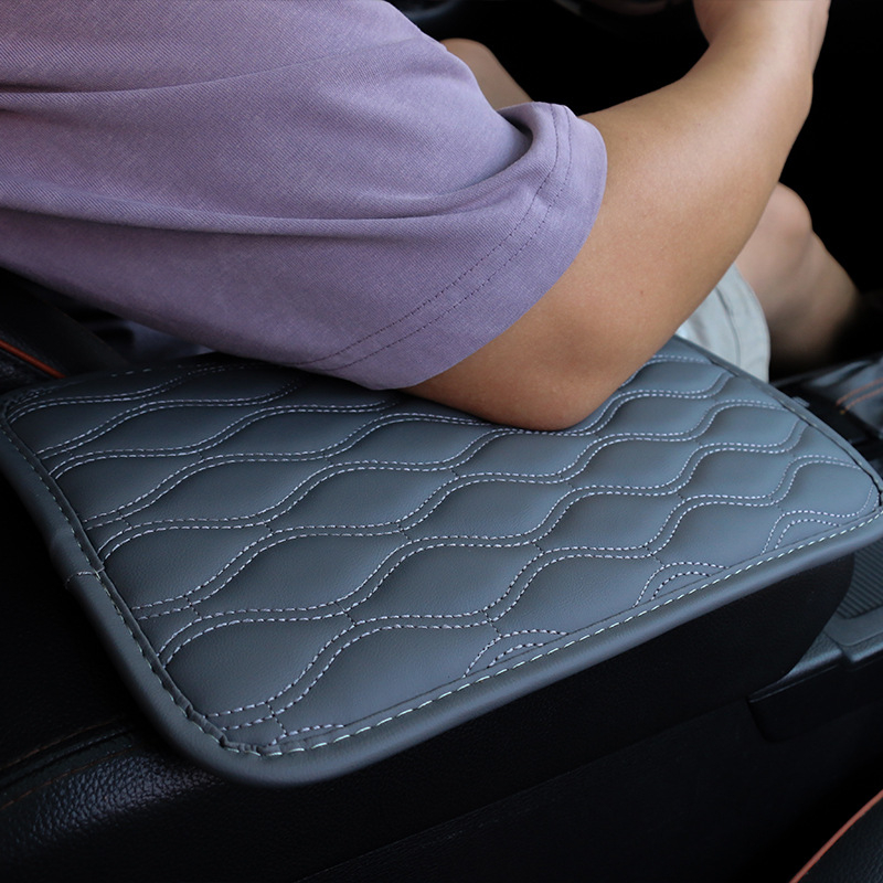 Κεντρικό μαξιλαράκι υποβραχιόνιου αυτοκινήτου – Δερμάτινο, Universal συμβατό, Δυνατότητα εξατομίκευσης, Muchuang μάρκα