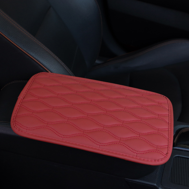 Κεντρικό μαξιλαράκι υποβραχιόνιου αυτοκινήτου – Δερμάτινο, Universal συμβατό, Δυνατότητα εξατομίκευσης, Muchuang μάρκα