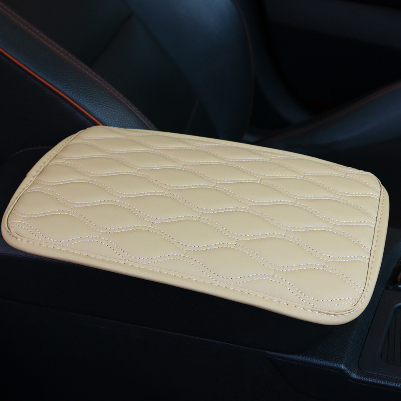 Κεντρικό μαξιλαράκι υποβραχιόνιου αυτοκινήτου – Δερμάτινο, Universal συμβατό, Δυνατότητα εξατομίκευσης, Muchuang μάρκα