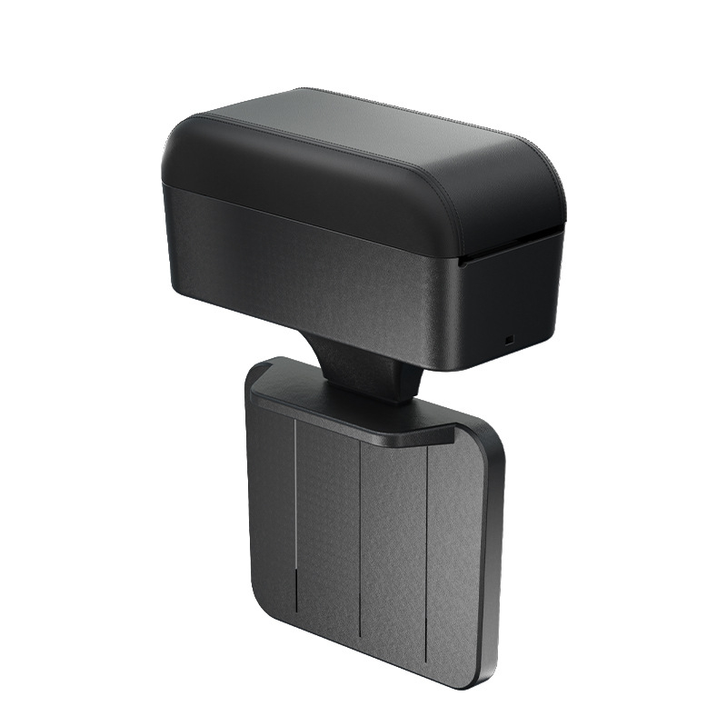 Πολυλειτουργικό υποβραχιόνιο αυτοκινήτου με αναδιπλούμενο αποθηκευτικό χώρο, δερμάτινο, μοντέλο 3091 (Deep Auto)