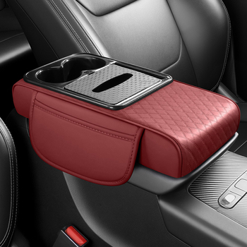 Naslon za ruku automobila – univerzalna kožna podloga za podizanje, višestruka funkcija, Pad's