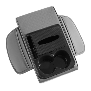 Naslon za ruku automobila – univerzalna kožna podloga za podizanje, višestruka funkcija, Pad's