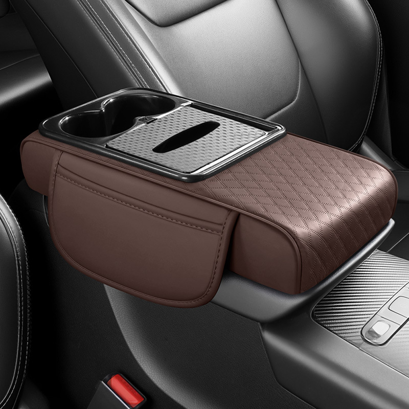 Naslon za ruku automobila – univerzalna kožna podloga za podizanje, višestruka funkcija, Pad's