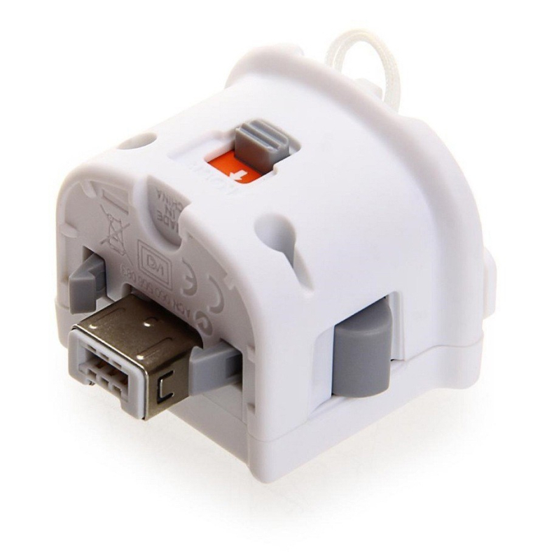 Wii ručni dodatak – USB, žični priključak, bez vibracija, plastično kućište, težina 25 g