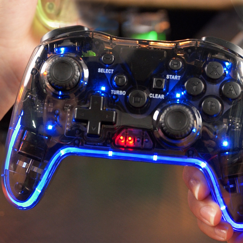 MG35 bežični gamepad s Type-C priključkom, dvostruka vibracija, ABS kućište; kompatibilan s Androidom, iOS-om, PC-jem, Switchom, PS3/PS4