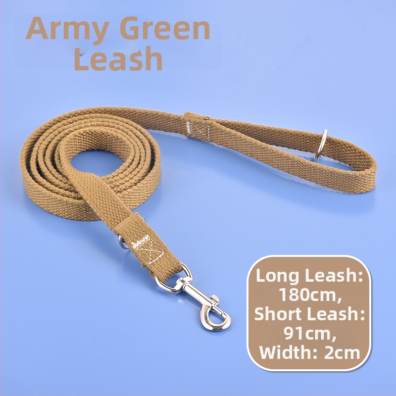 Pamukani ovratnik i povodac za psa, fiksne duljine, pakiranje 50