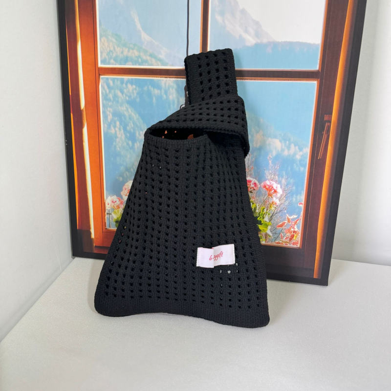 Tote torba od poliestera, vertikalni kvadratni oblik, otvorena džep, ulični stil, srednja mekoća