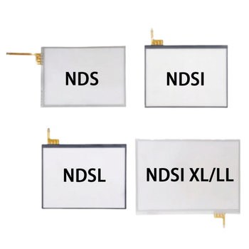 Nintendo 3DS долен тъчскрийн с стъклена рамка и функция за писане, пластмасова конструкция