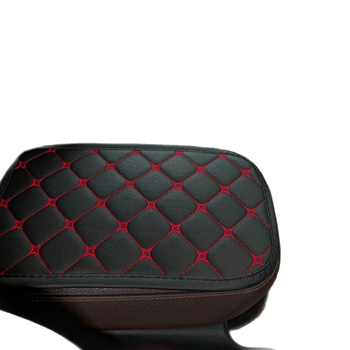 Κάλυμμα κεντρικού υποβραχιόνιου αυτοκινήτου με κεντημένο δέρμα Nappa, καθολικό, Μάρκα Mengheng